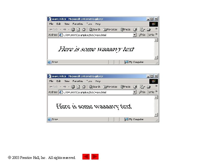 2003 Prentice Hall, Inc. All rights reserved. 