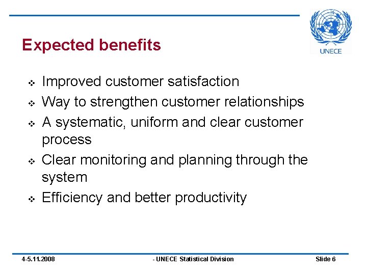 Expected benefits v v v Improved customer satisfaction Way to strengthen customer relationships A Expected benefits v v v Improved customer satisfaction Way to strengthen customer relationships A