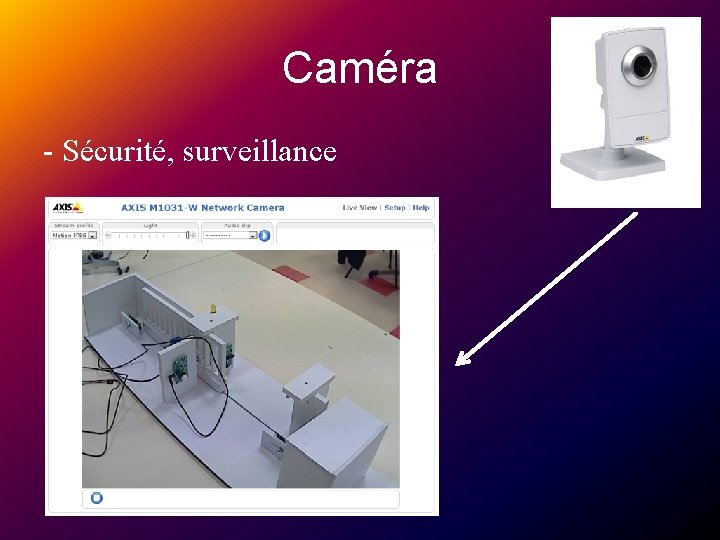 Caméra - Sécurité, surveillance 