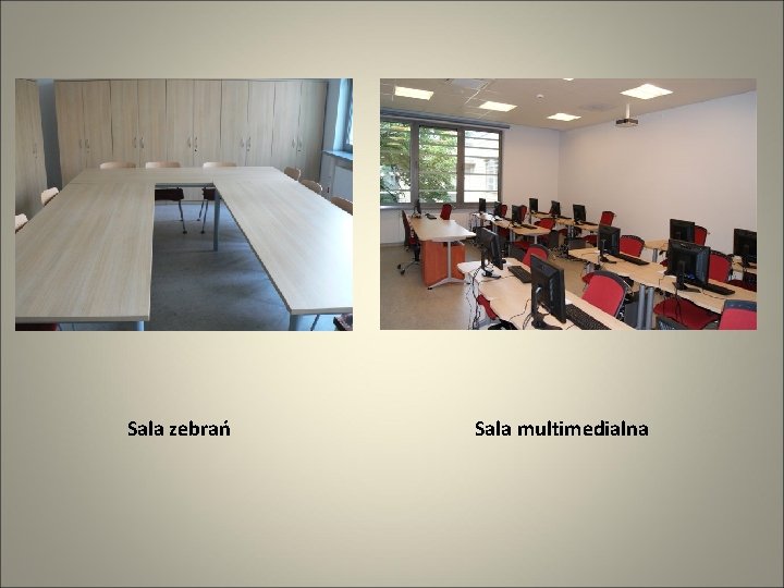 Sala zebrań Sala multimedialna 