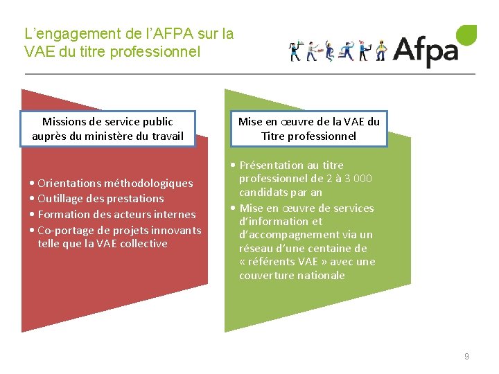 L’engagement de l’AFPA sur la VAE du titre professionnel Missions de service public auprès