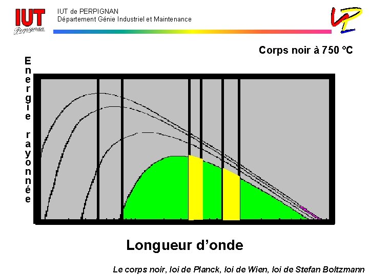 IUT de PERPIGNAN Département Génie Industriel et Maintenance Corps noir à 750 °C E