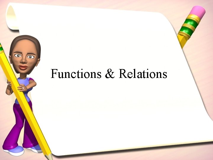 Functions & Relations 