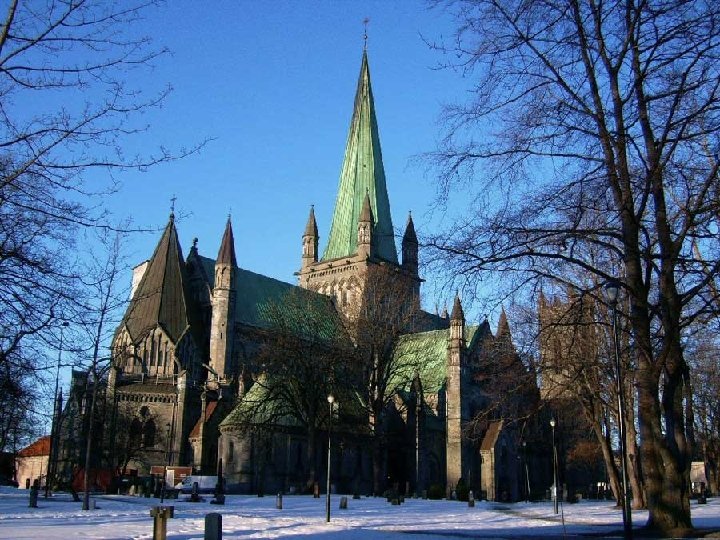 Catedral de Nidaros La catedral es famosa por ser el principal templo de Noruega