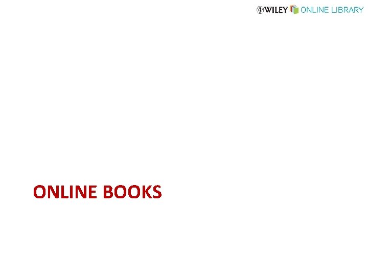 ONLINE BOOKS 