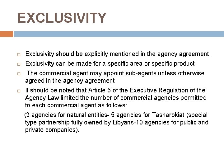 AGENCY IN LIBYA OVERVIEW HISTORY In 1971 the