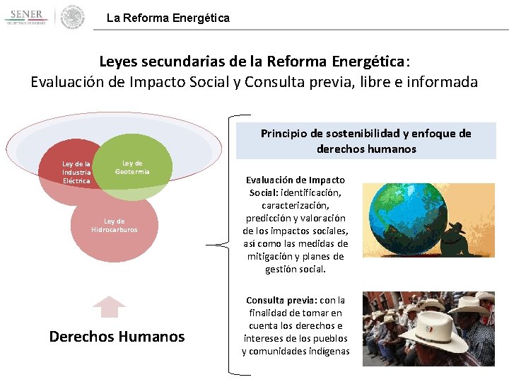 La Reforma Energética Leyes secundarias de la Reforma Energética: Evaluación de Impacto Social y