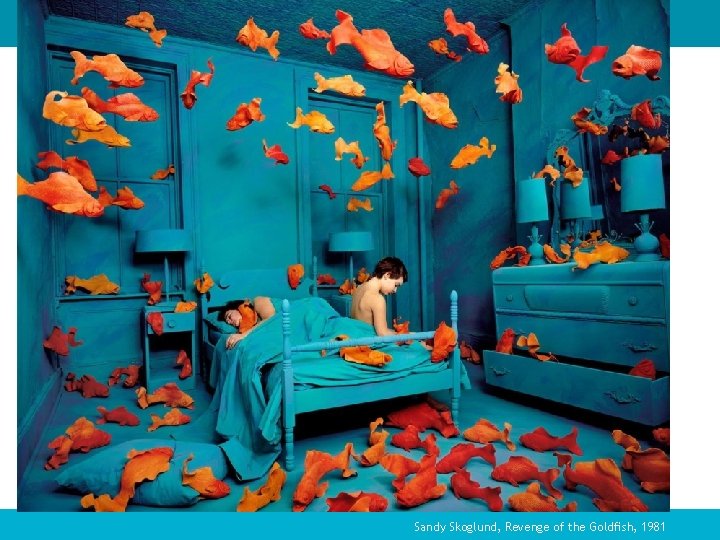 Sandy Skoglund, Revenge of the Goldfish, 1981 