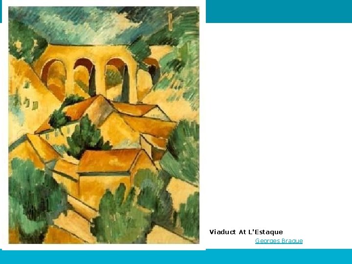 Viaduct At L'Estaque Georges Braque 