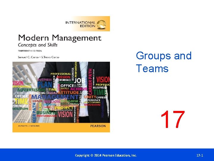 Groups and Teams 17 Copyright©© 2014 2012 Pearson. Education, Inc. Copyright Publishing as Prentice