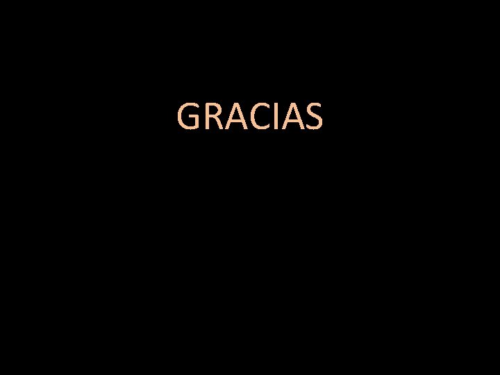 GRACIAS 