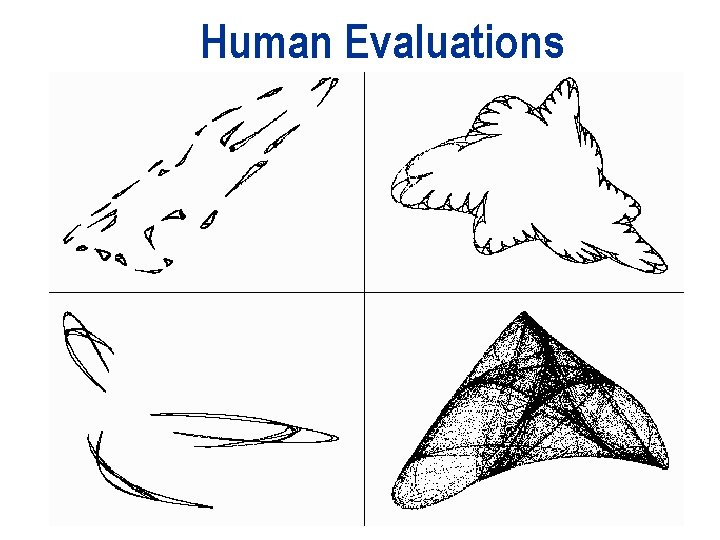 Human Evaluations Human Evaluations