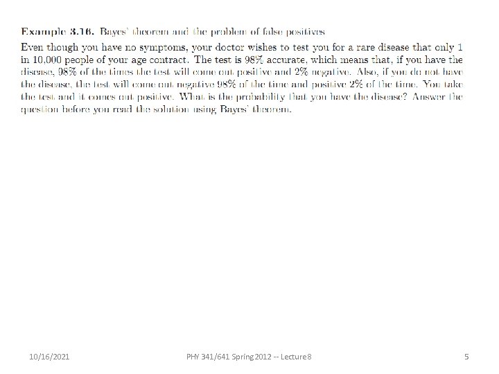 10/16/2021 PHY 341/641 Spring 2012 -- Lecture 8 5 