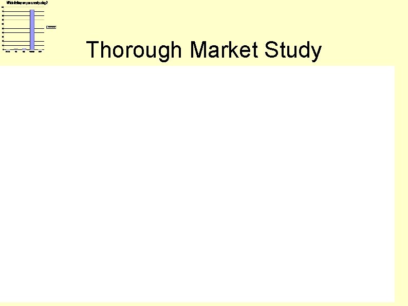 Thorough Market Study 