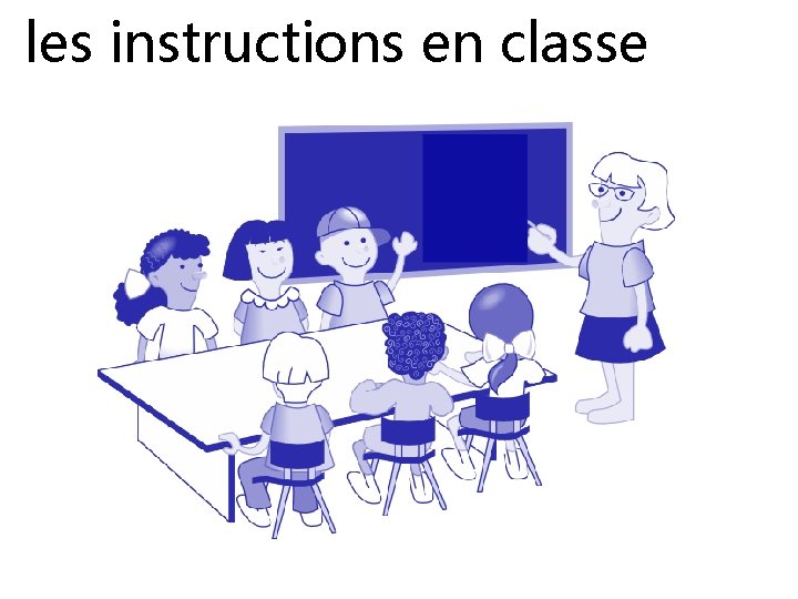 les instructions en classe 