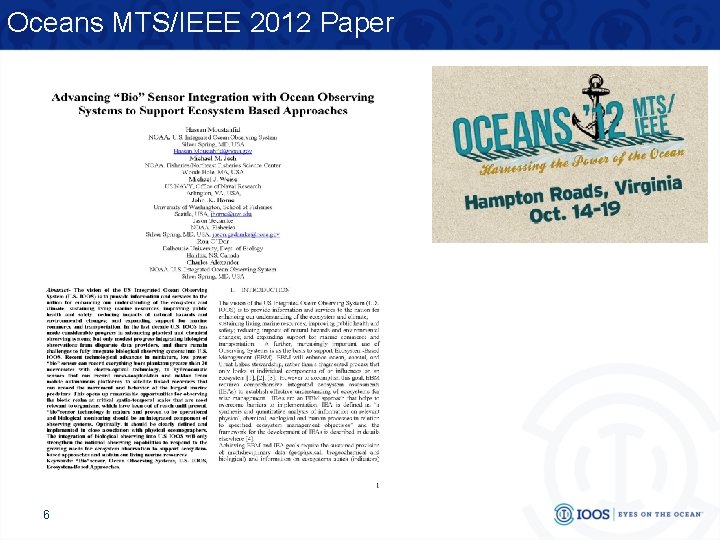 Oceans MTS/IEEE 2012 Paper 6 