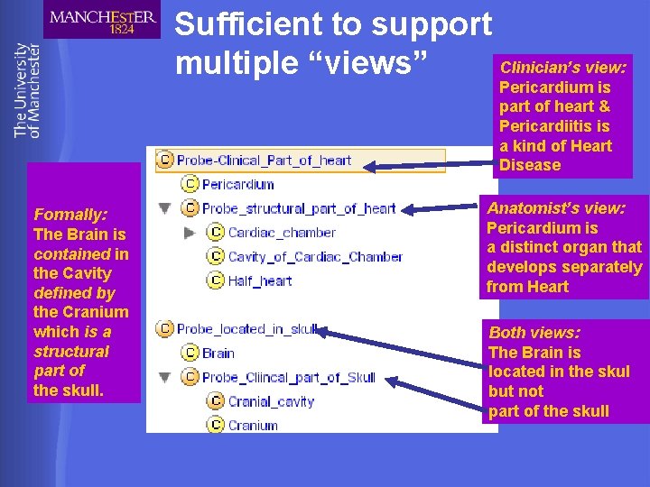 Sufficient to support Clinician’s view: multiple “views” Pericardium is part of heart & Pericardiitis