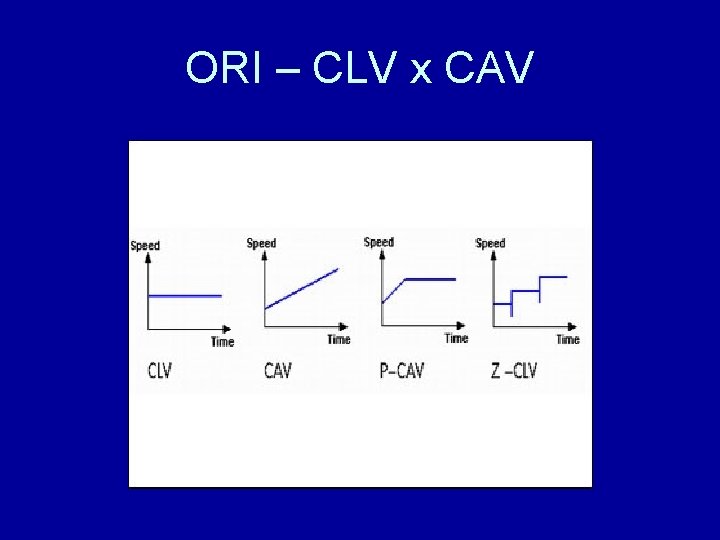 ORI – CLV x CAV 