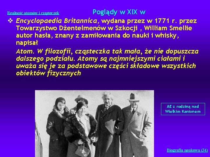 Poglądy w XIX w v Encyclopaedia Britannica, wydana przez w 1771 r. przez Towarzystwo