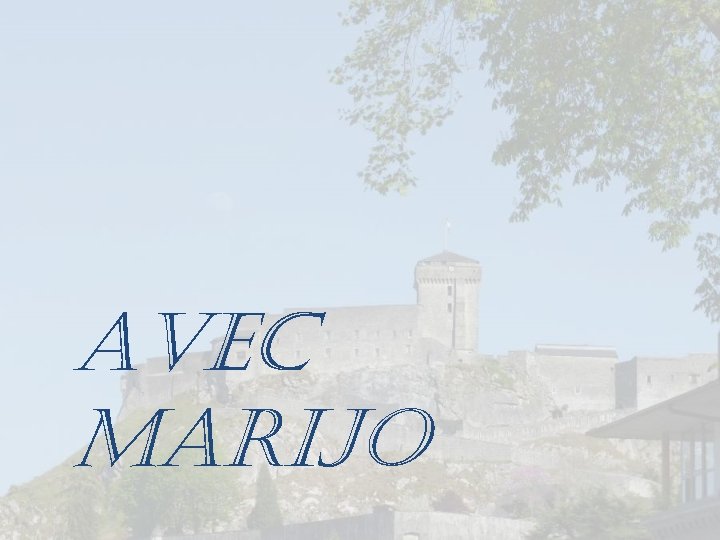 AVEC MARIJO 