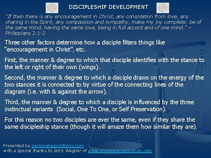 DISCIPLESHIP DEVELOPMENT “If then there is any encouragement in Christ, any consolation from love,