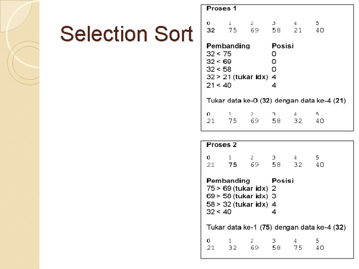 Selection Sort 