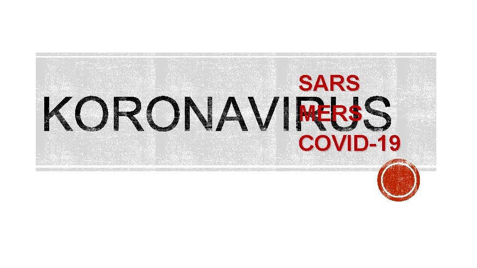 SARS MERS COVID-19 