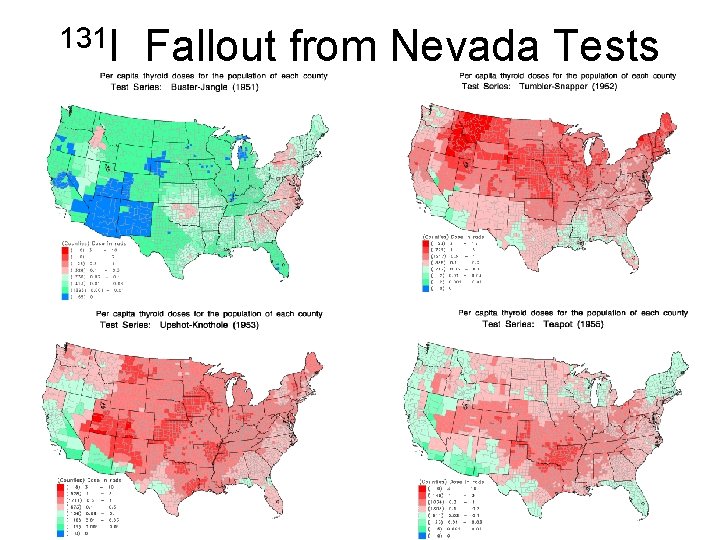 131 I Fallout from Nevada Tests 