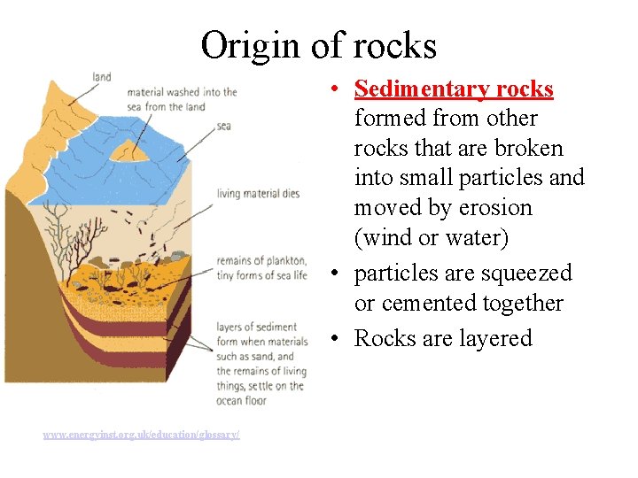Rocks Minerals ROCKS Rocks Rocks are made of