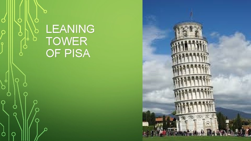 LEANING TOWER OF PISA 