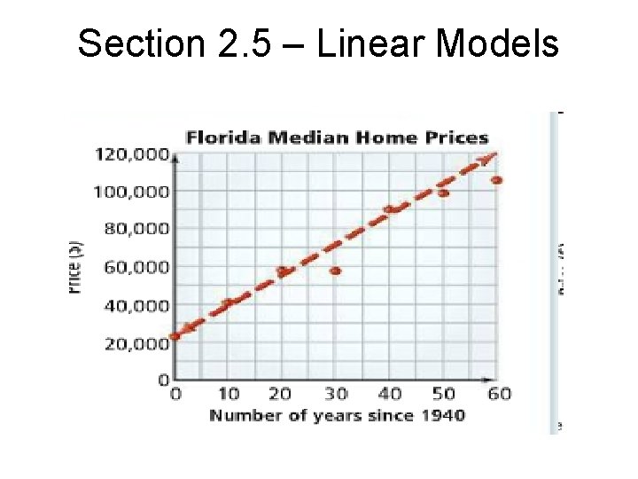 Section 2. 5 – Linear Models 