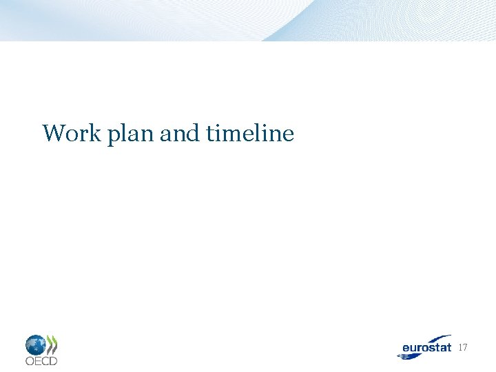 Work plan and timeline 17 