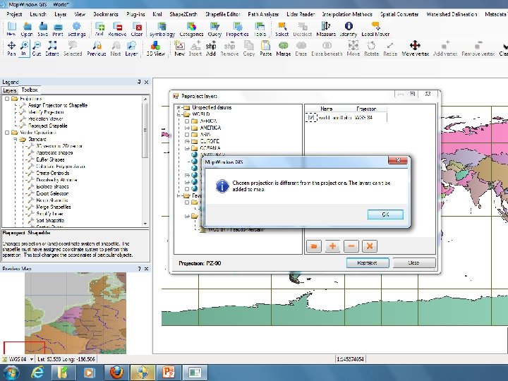 Map Projecter Map Projections What is a Map Projection A