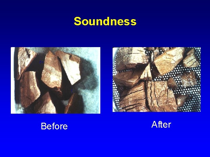 Soundness Before After 