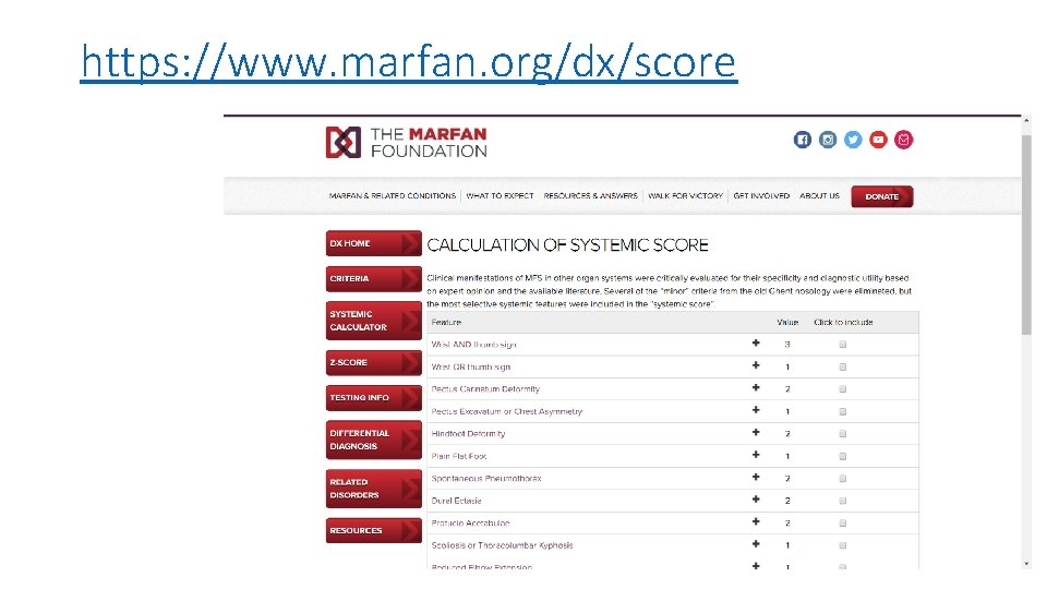 https: //www. marfan. org/dx/score 