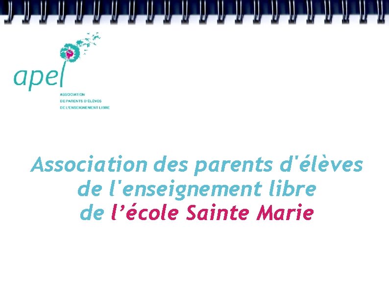 Association des parents d'élèves de l'enseignement libre de l’école Sainte Marie 