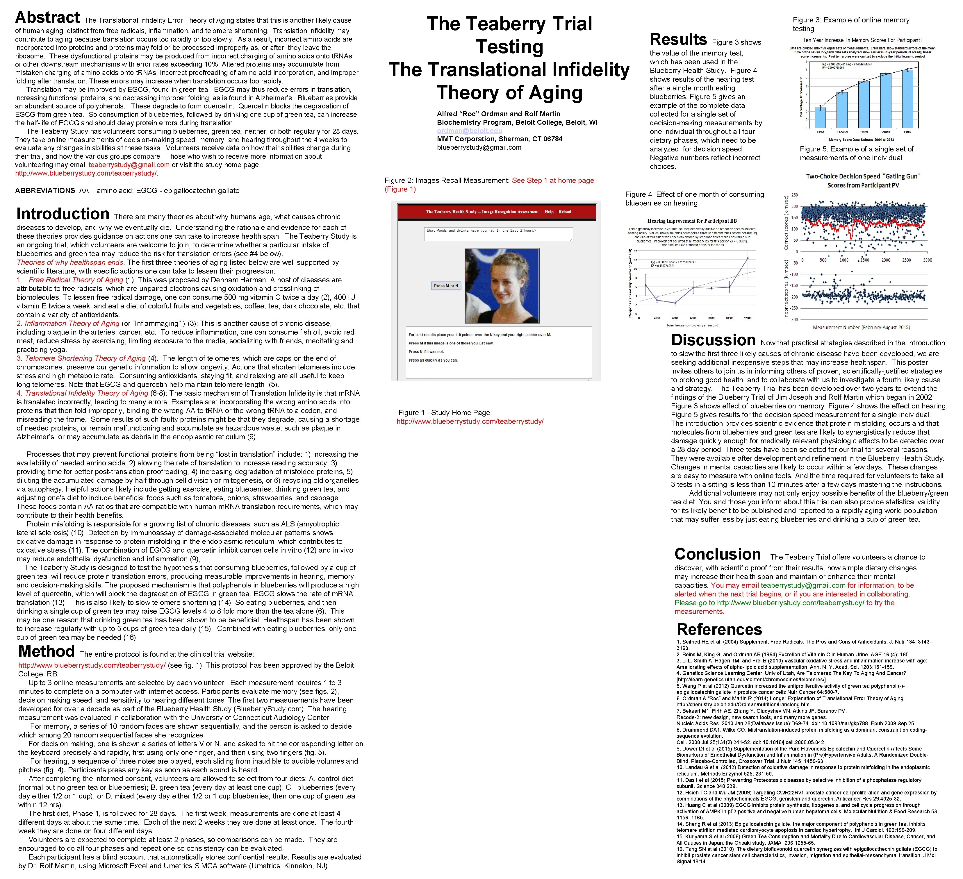 Abstract The Translational Infidelity Error Theory of Aging states that this is another likely