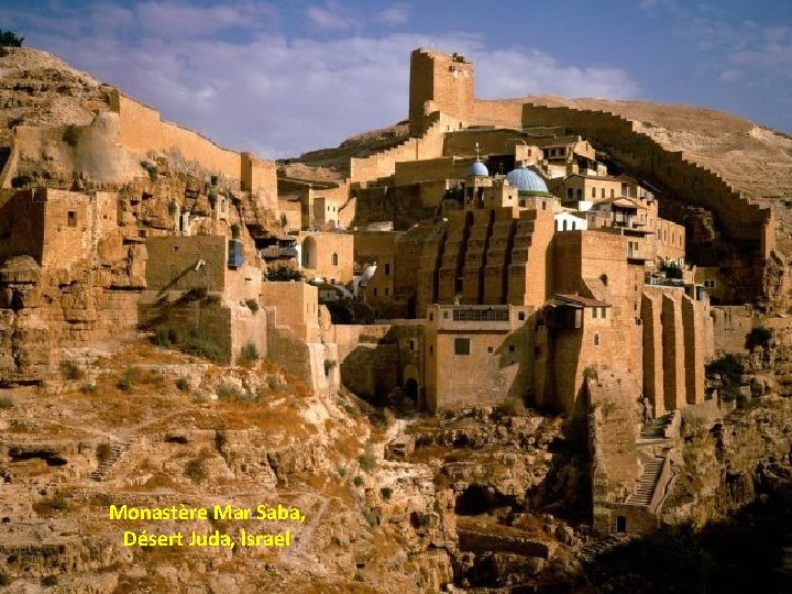 Monastère Mar Saba, Désert Juda, Israel 