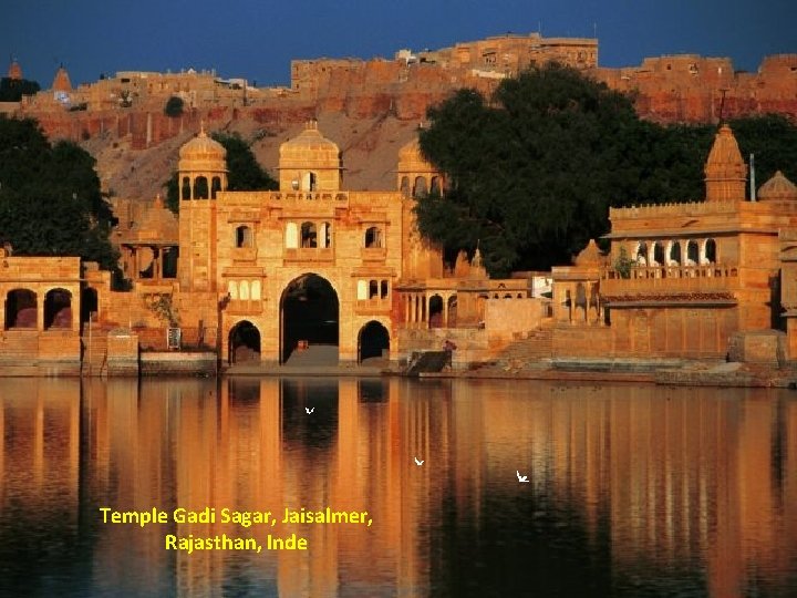 Temple Gadi Sagar, Jaisalmer, Rajasthan, Inde 