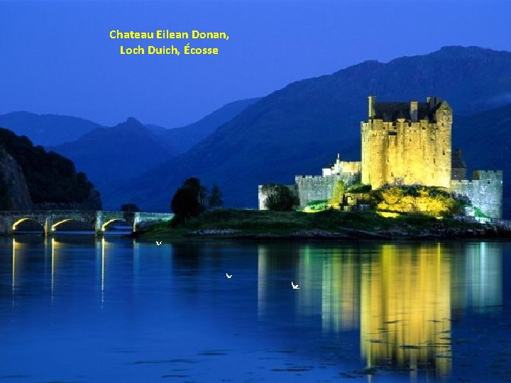 Chateau Eilean Donan, Loch Duich, Écosse 