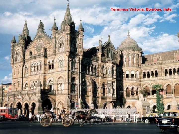 Terminus Victoria, Bombay, Inde 