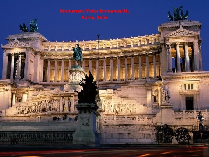 Monument Victor Emmanuel II , Rome, Italie 