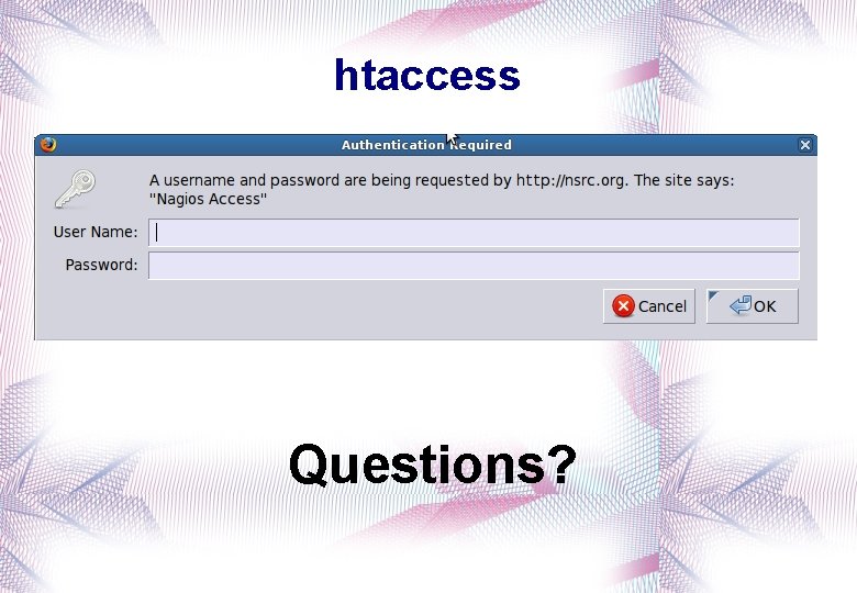 htaccess Questions? 