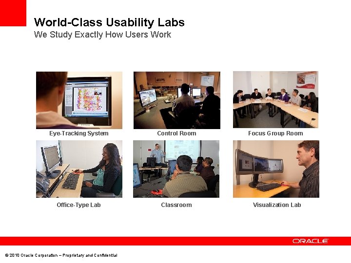 World-Class Usability Labs We Study Exactly How Users Work Eye-Tracking System Control Room Focus
