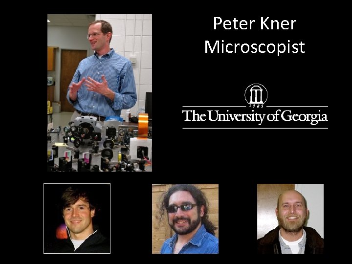 Peter Kner Microscopist 