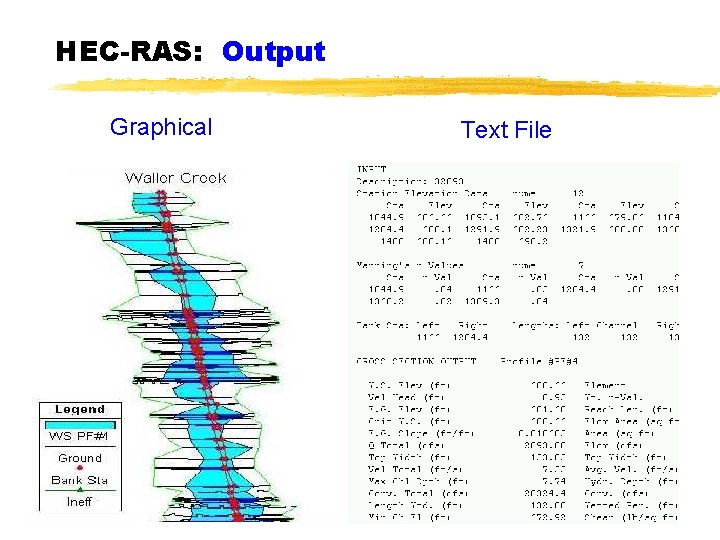 HEC-RAS: Output Graphical Text File 