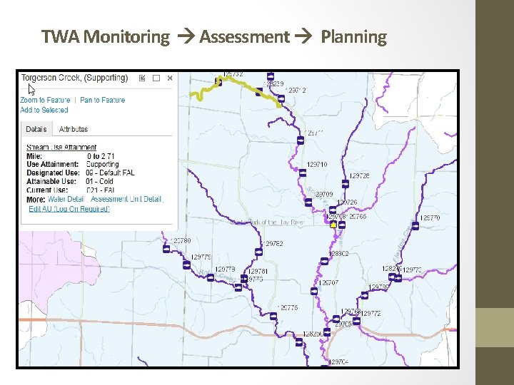 TWA Monitoring Assessment Planning 