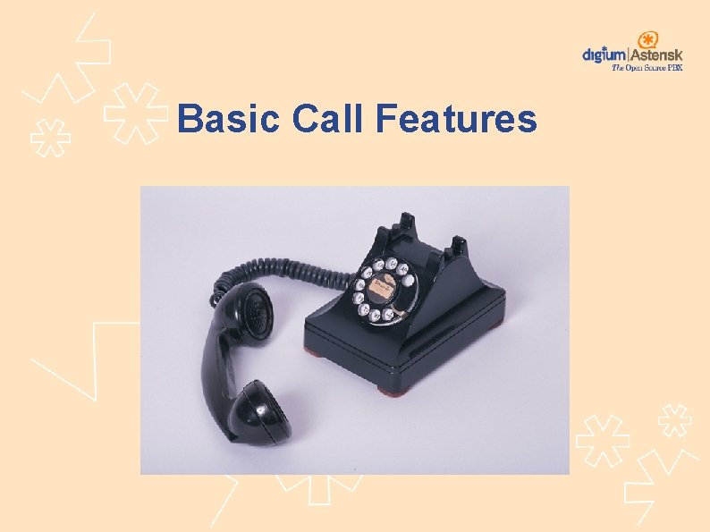 Basic Call Features 