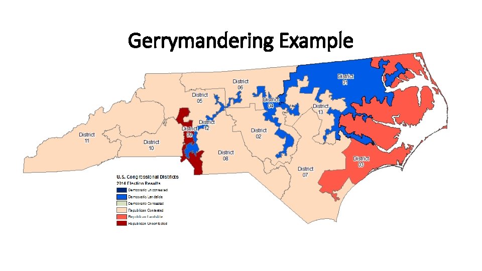 Gerrymandering Example Drawing Fair Legislative Districts Based on Territorial Communities