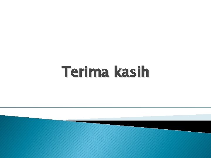 Terima kasih 